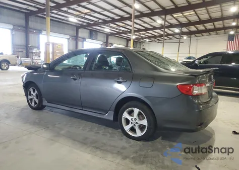 2011 Toyota Corolla Base from USA, damaged, VIN 2T1BU4EE8BC566506